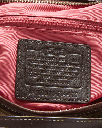 Y2K 00s Coach Beige Handbag - O/S