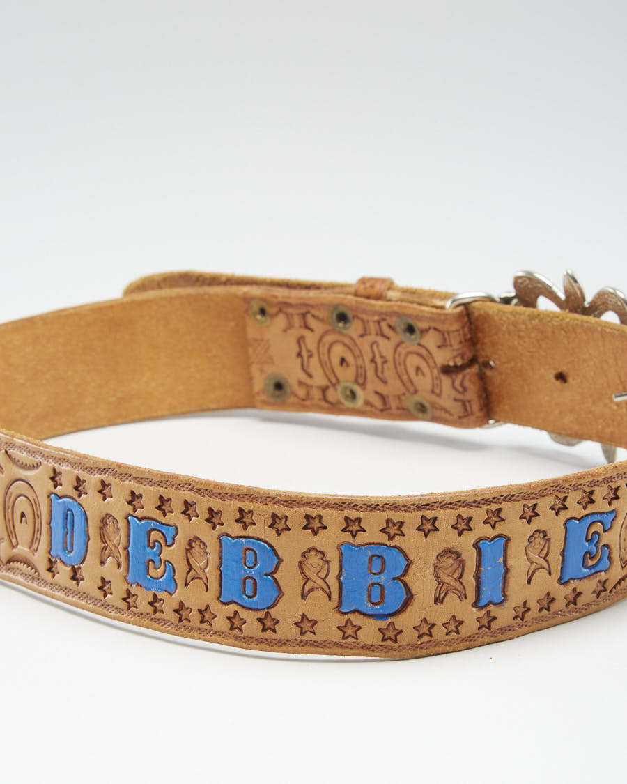 Womens Blue Belts W32