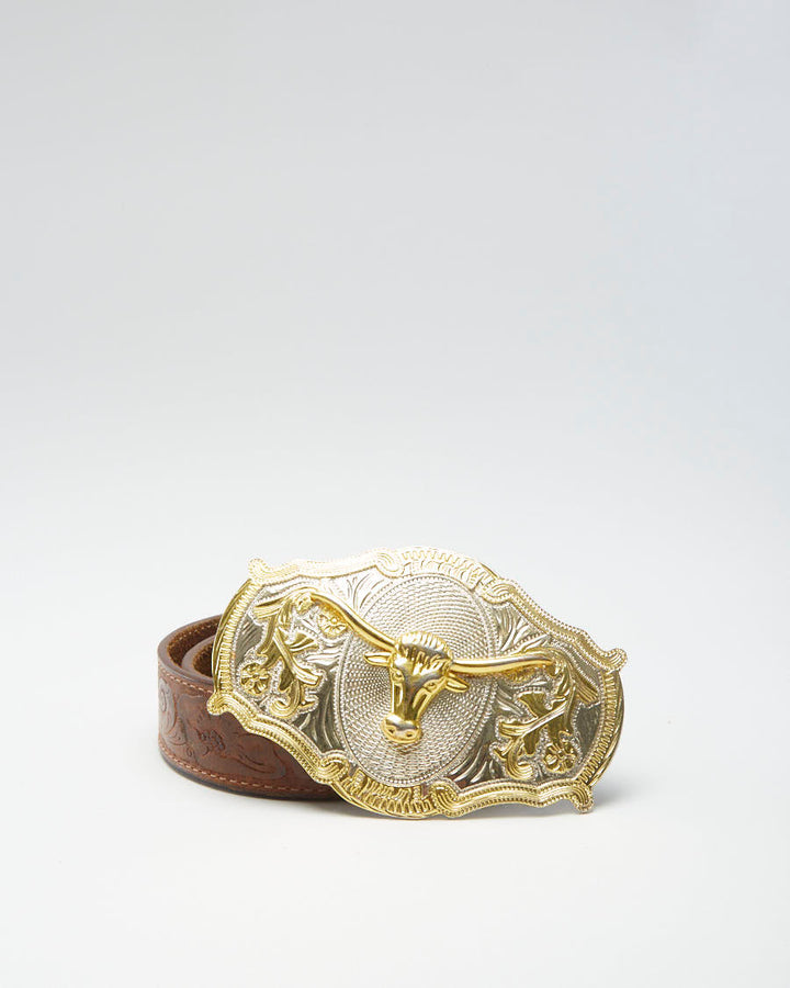 Vintage Wrangler Leather Belt - W34