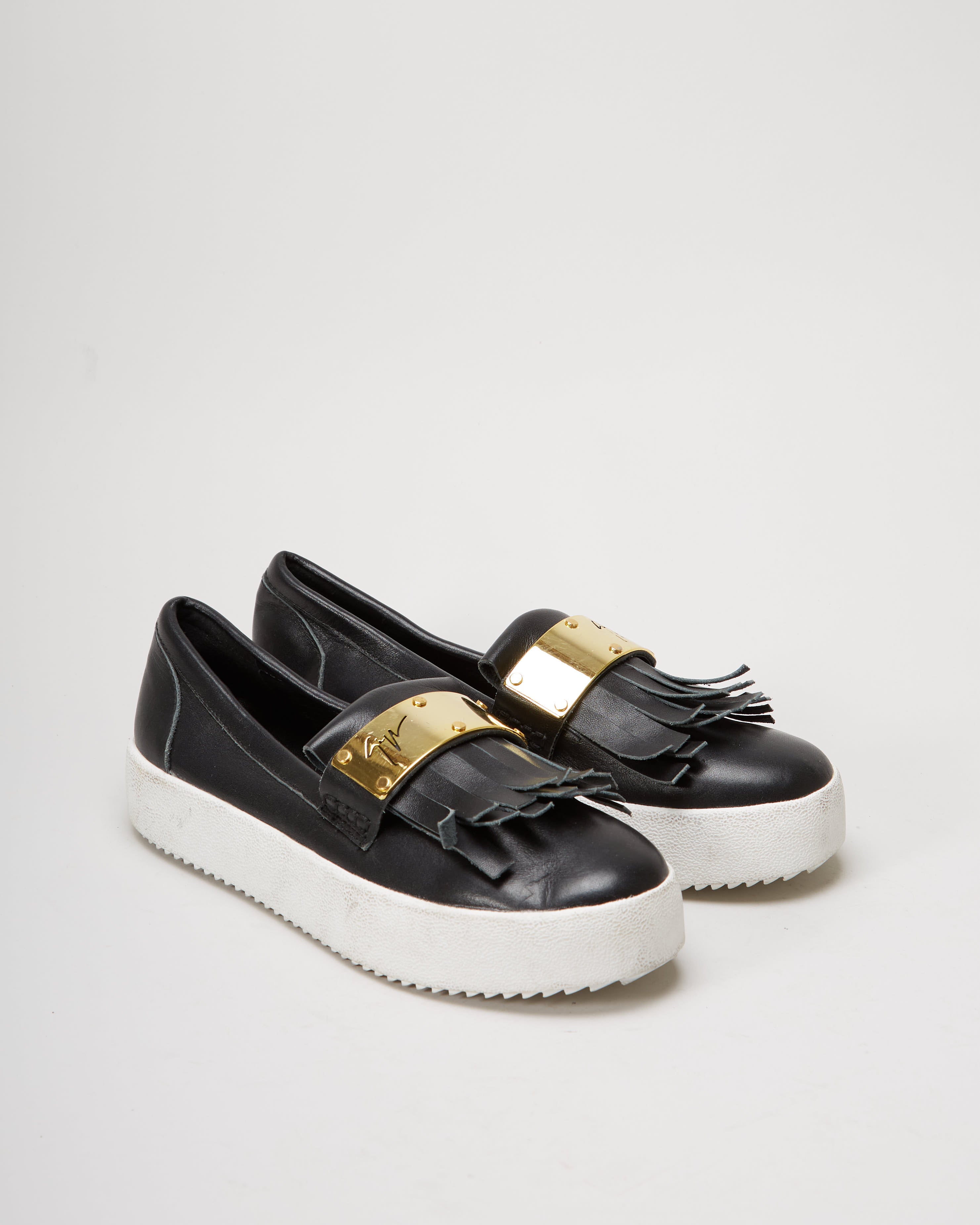 Giuseppe Zanotti Design Black Shoes  - UK 3