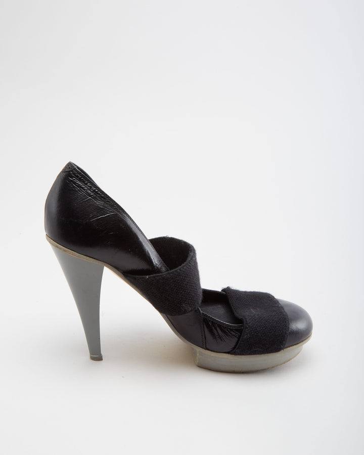 Chloe Black Heels - UK 4