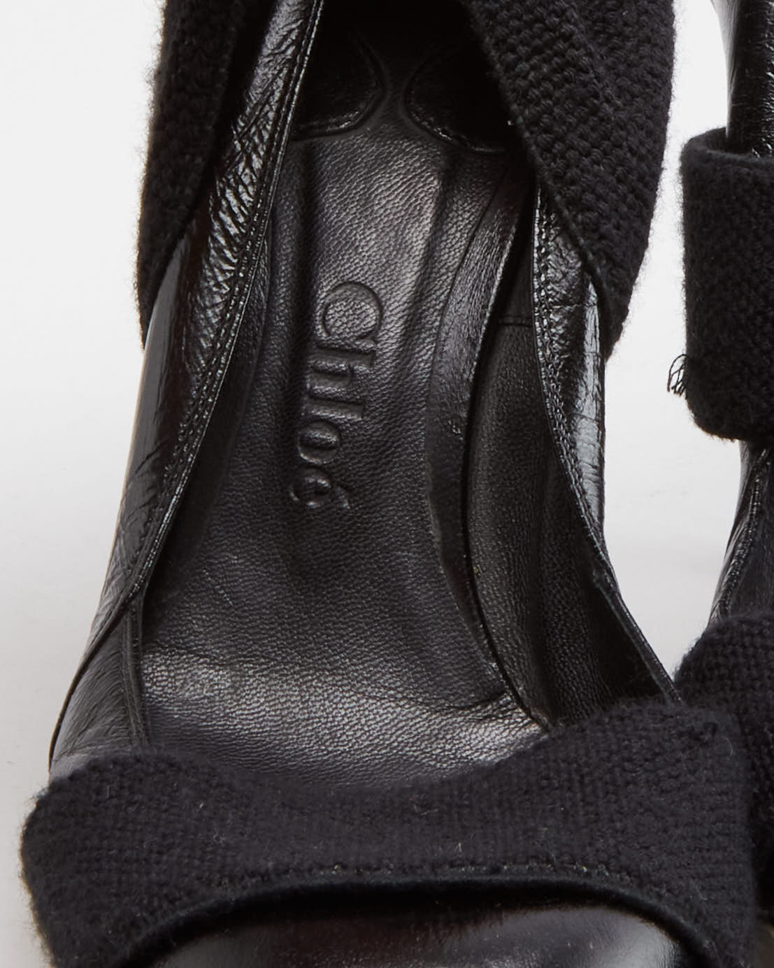 Chloe Black Heels - UK 4