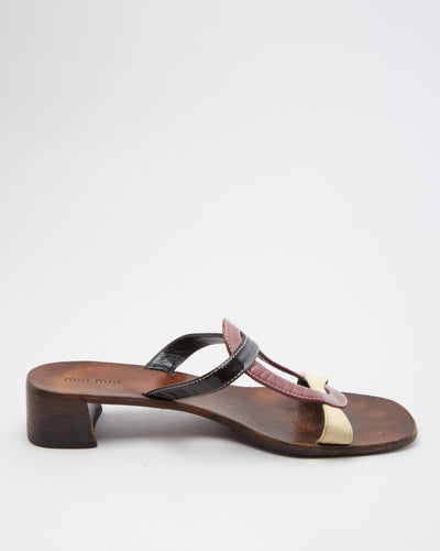 Miu Miu Brown Sandals - UK 8