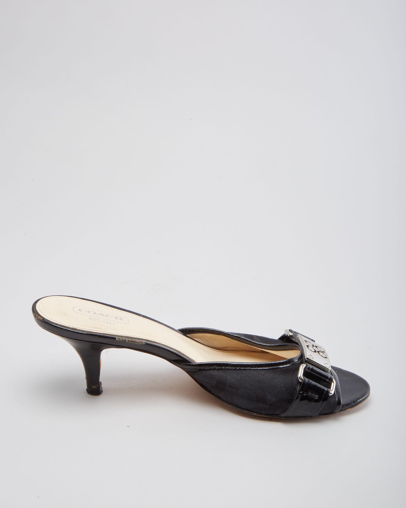 Coach Black Mules - UK 5.5