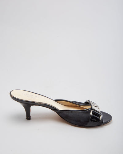 Coach Black Mules - UK 5.5