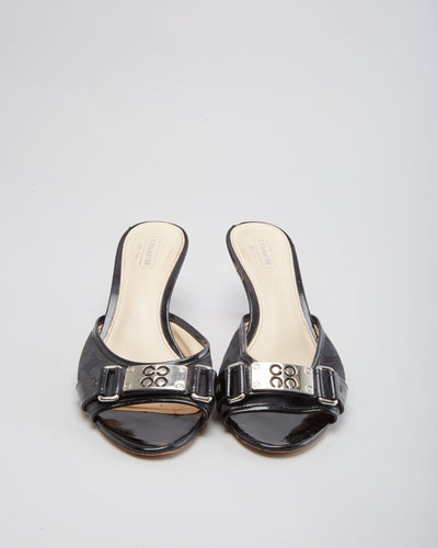 Coach Black Mules - UK 5.5