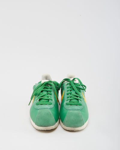 Nike Cortez XLV Green / Yellow Trainers - UK6