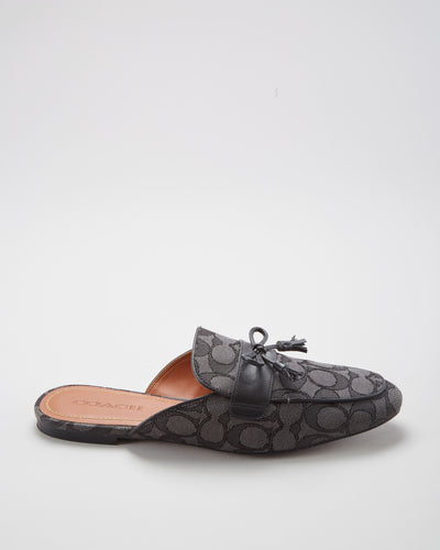 Coach Black Mule - Womens UK 7.5
