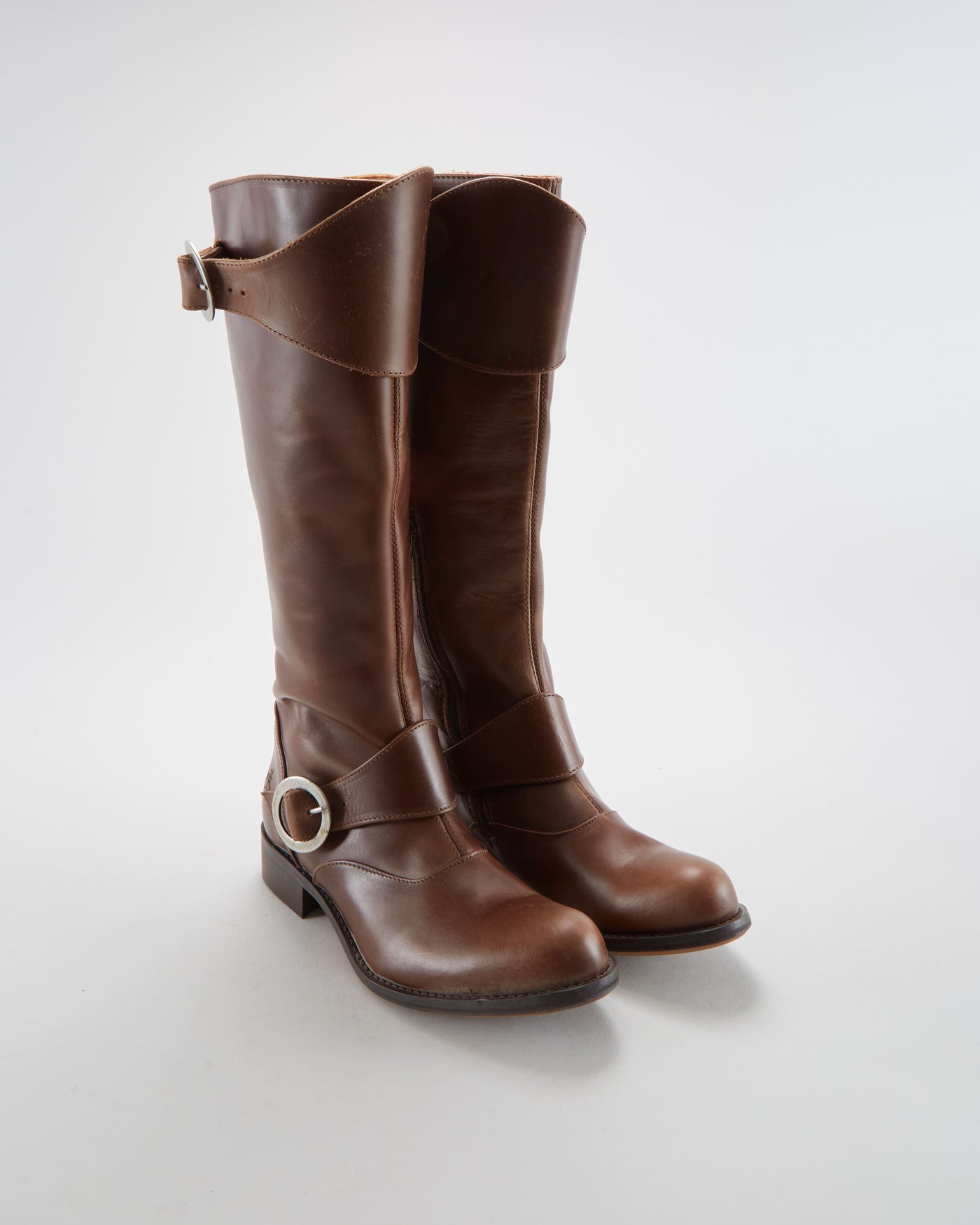 John Fluevog Brown Boots - Womens UK 8.5