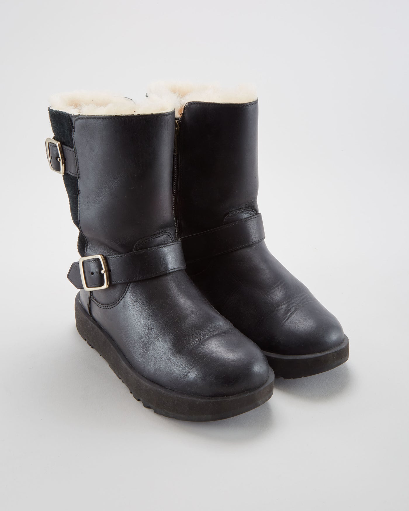 Ugg Australia Waterproof Black Boots Womens UK