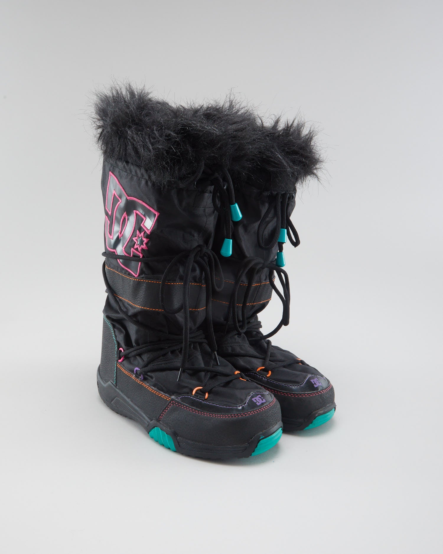 DC Shoe Co Black Snow Boots - Womens UK 5