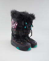 DC Shoe Co Black Snow Boots - Womens UK 5