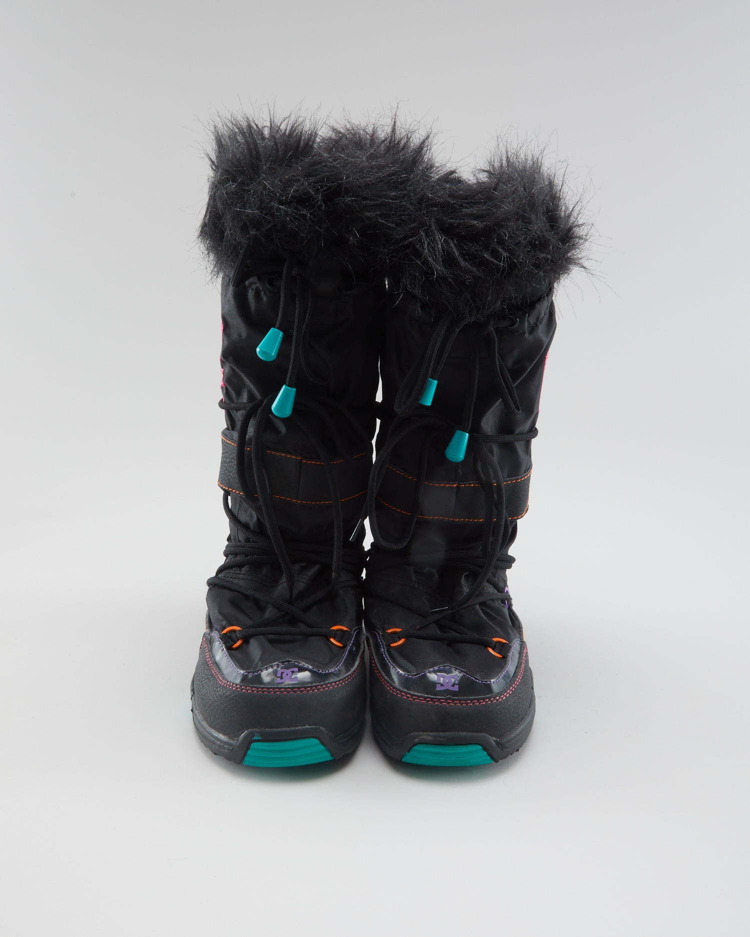 DC Shoe Co Black Snow Boots - Womens UK 5
