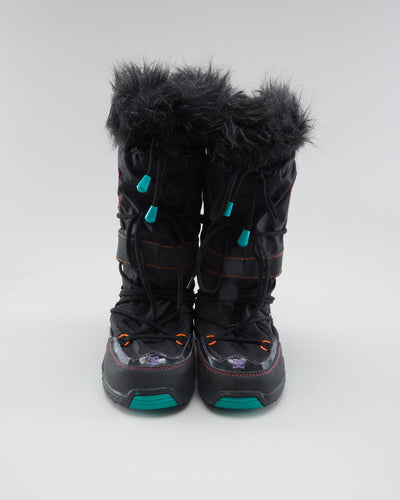 DC Shoe Co Black Snow Boots - Womens UK 5