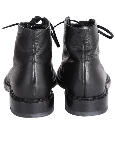 Saint Laurent Paris Hedi Slimane Army Ankle Boots - EU35 UK2