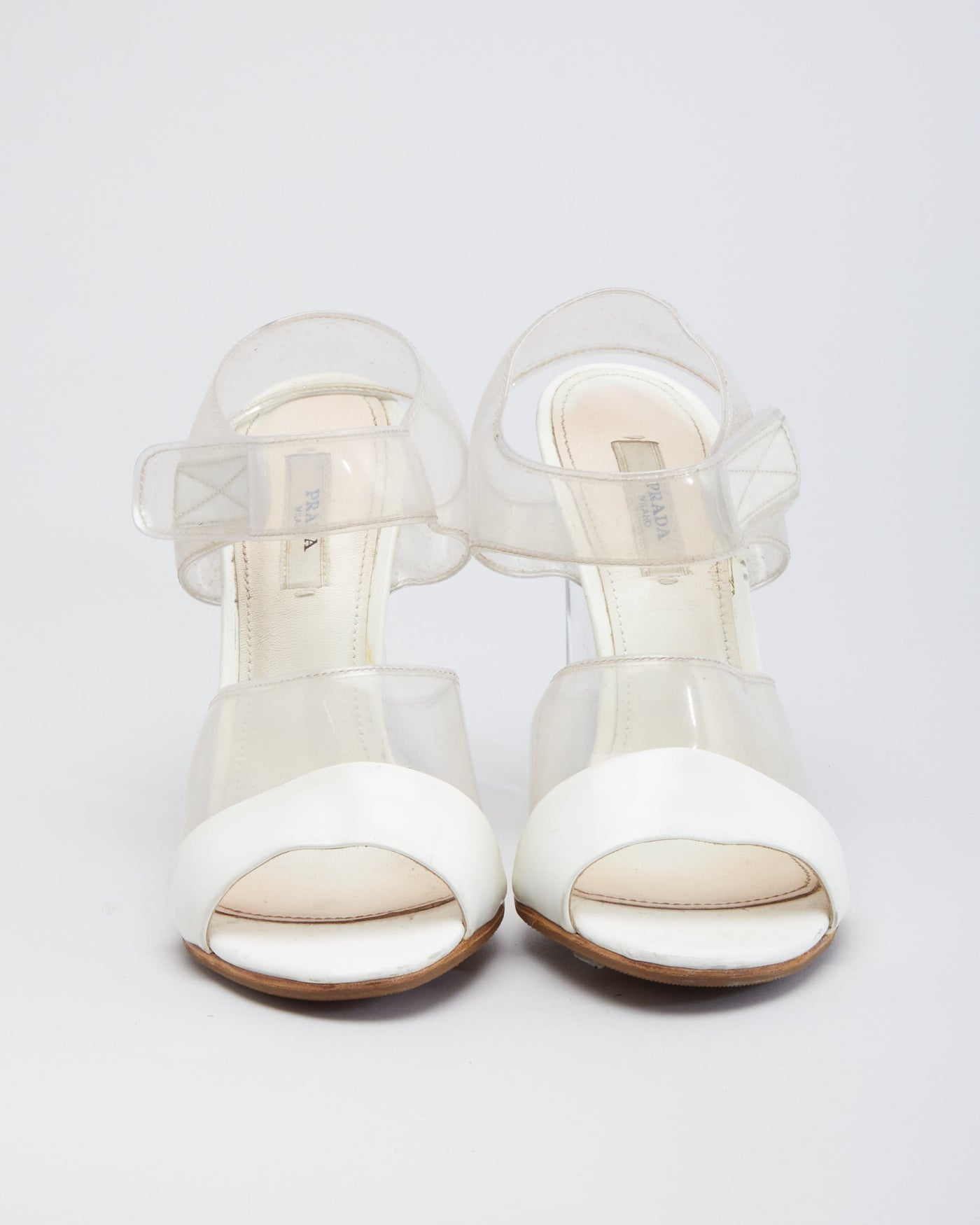 Prada SS 10 Transparent heel Sandal - UK 3.5