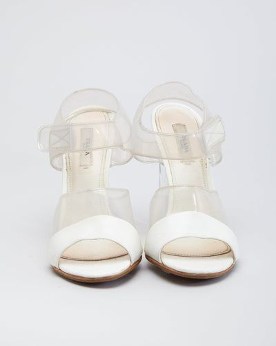 Prada SS 10 Transparent heel Sandal - UK 3.5