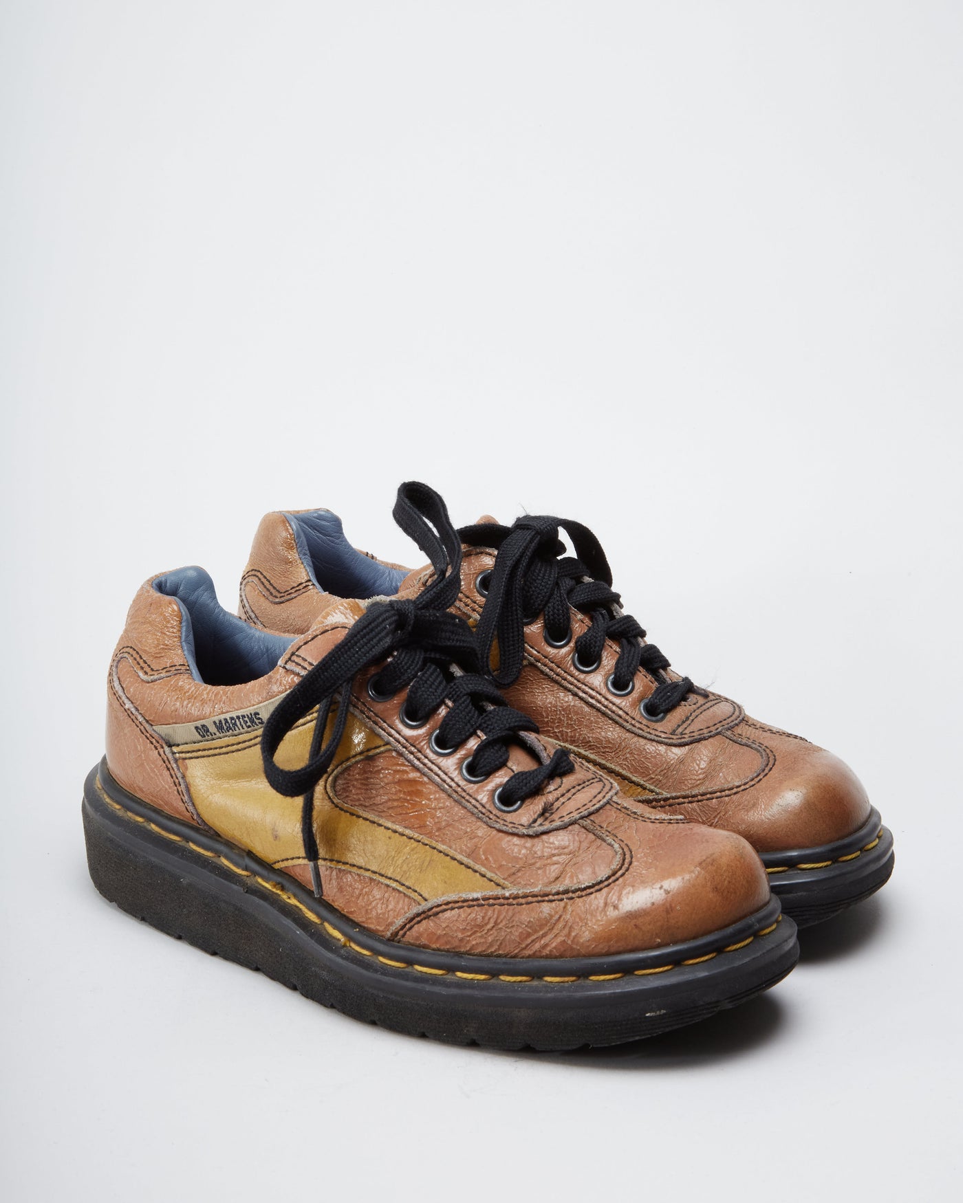 Dr. Martens brown Platform 6 eye shoes - UK 5