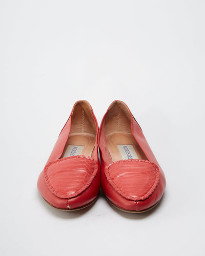 Nordstrom Red Leather Pumps - UK 6.5