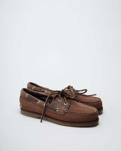 Timberland brown Suede Boat loafers - UK 4.5