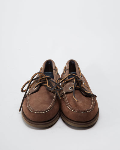 Timberland brown Suede Boat loafers - UK 4.5
