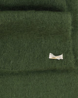 Green Mohair And Wool Scarf