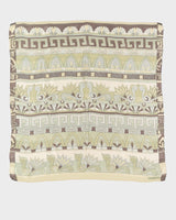 Marja Kurki Green Patterned Silk Scarf - One Size