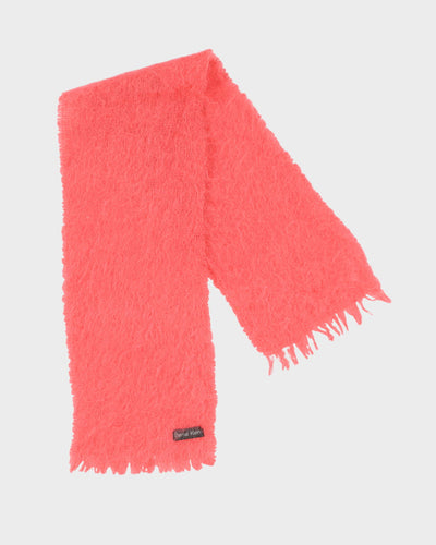 Pink Mohair Scarf