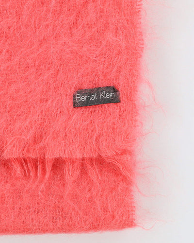 Pink Mohair Scarf