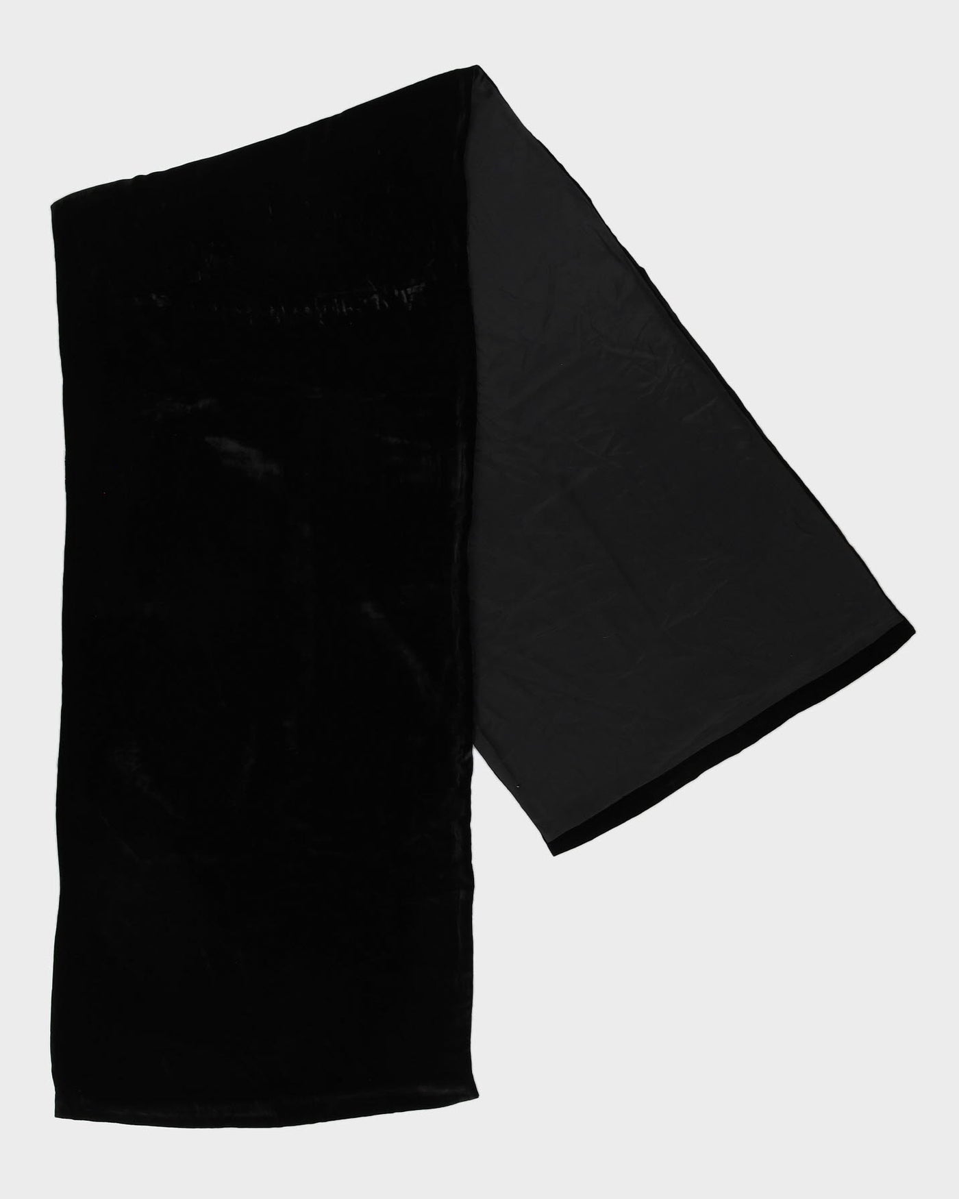 Black Velvet Scarf