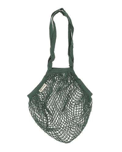Turtle Bags Organic Cotton Green Shopper - Long Handle