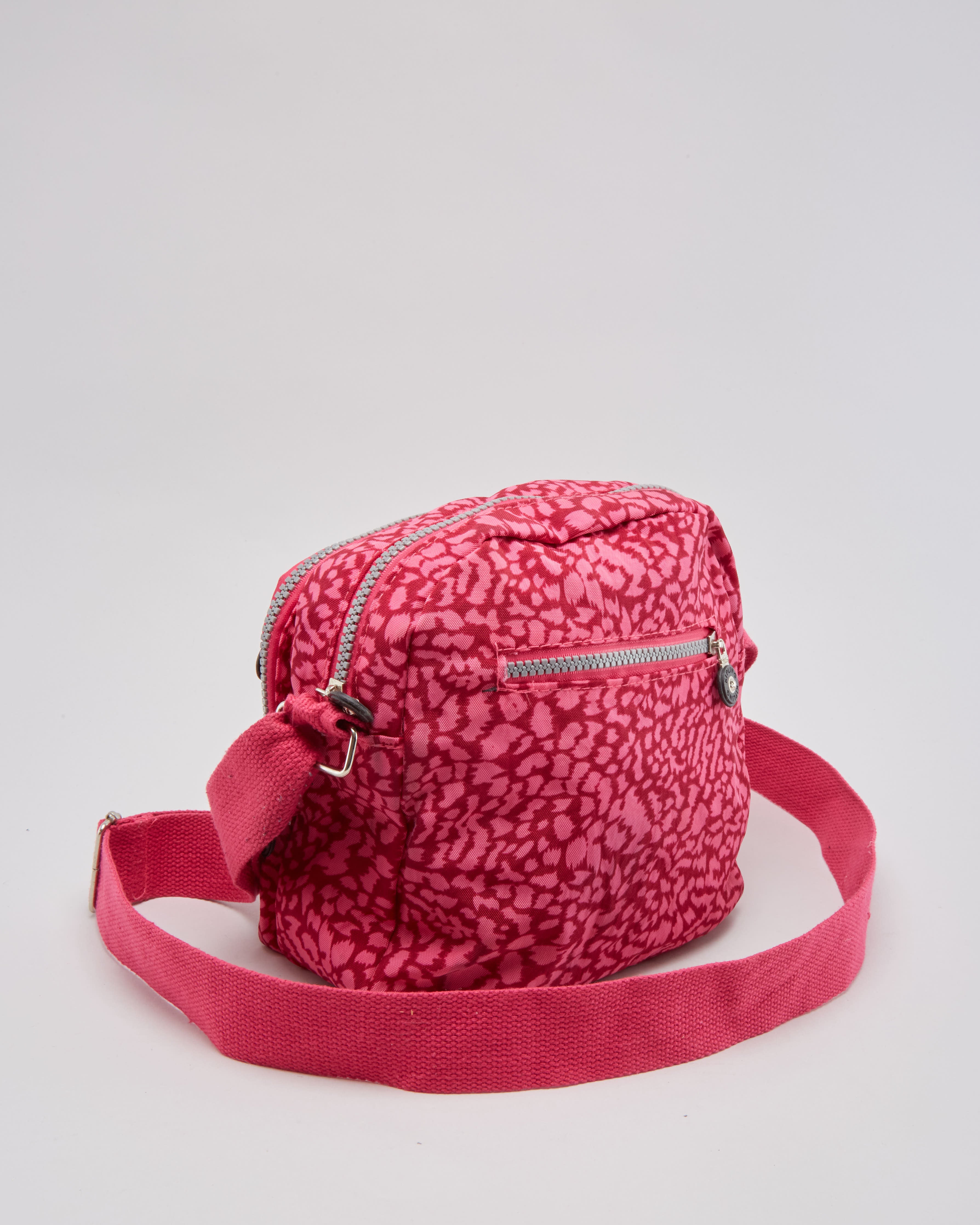 Kipling Pink Patterned Shoulder Bag