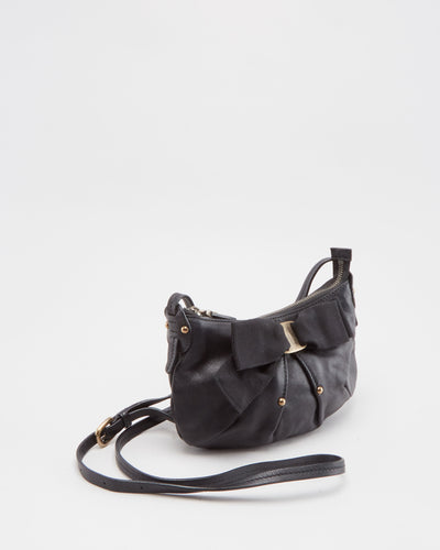 Salvatore Ferragamo Black Shoulder Bag