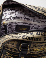 Juicy Couture Beige Logo Fabric Handbag