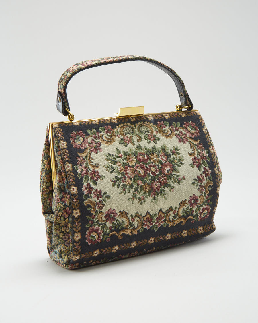 Vintage 60s La Marquise Tapestry Bag - O/S