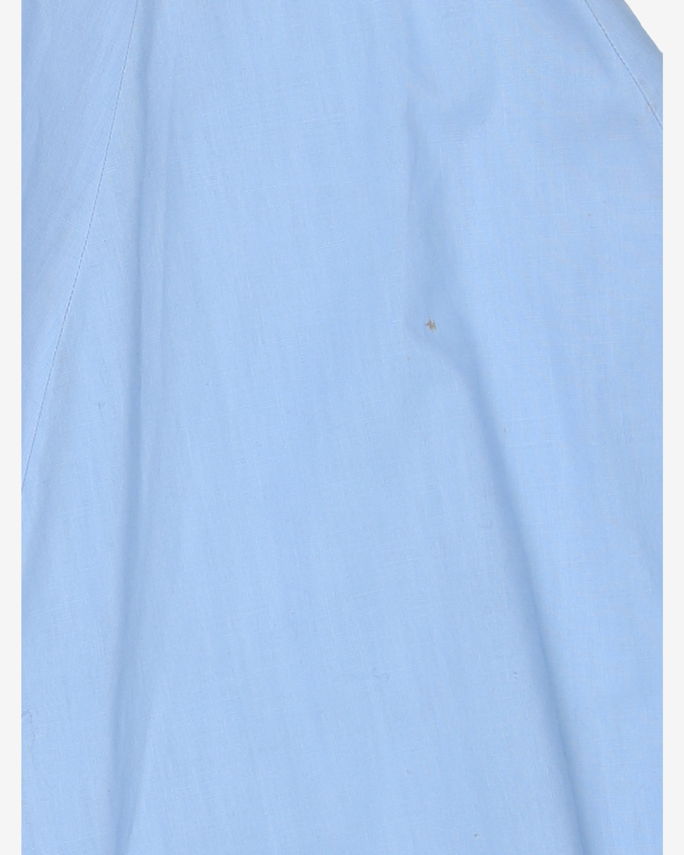 1950's Blue Petite Day Dress - XXS