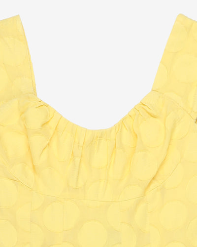 Calvin Klein yellow sun dress - XS / S