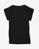 Silk jacquard mini dress - M