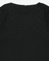 Silk jacquard mini dress - M