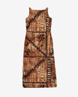 1970s Hawaiian maxi dress - S
