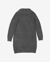 Michael Kors Grey Knitted Roll Neck Dress - XS / S