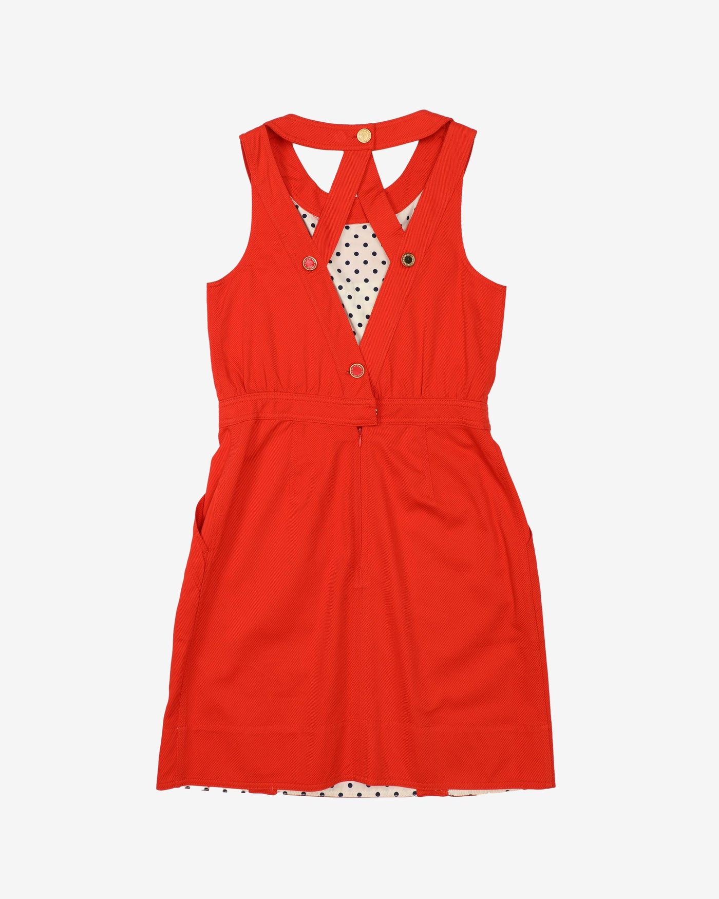 Marc Jacobs Sleeveless With Pockets Dress - S