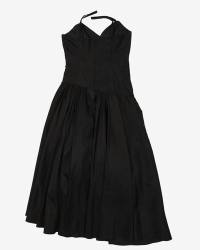 Vintage 90s Black Party Dress - S