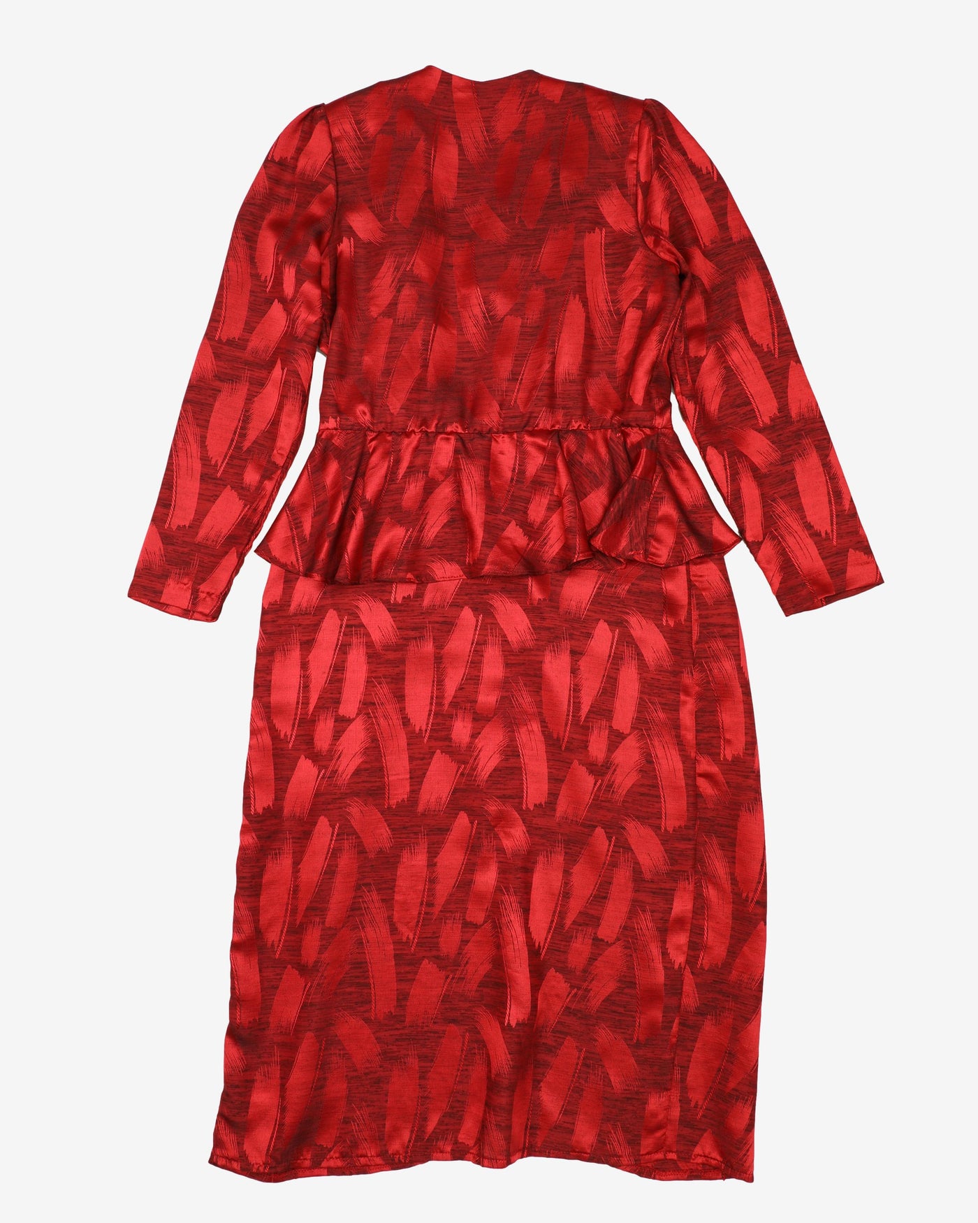 Vintage 90s Red Party Dress - S