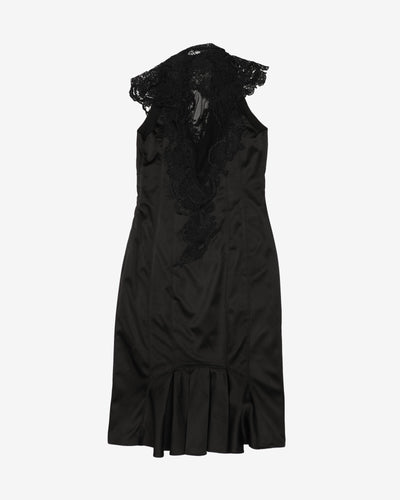 Karen Millen Black Evening Dress - S