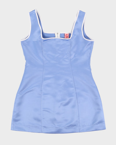 Rokit Originals Satin Blue Mimi Dress - L