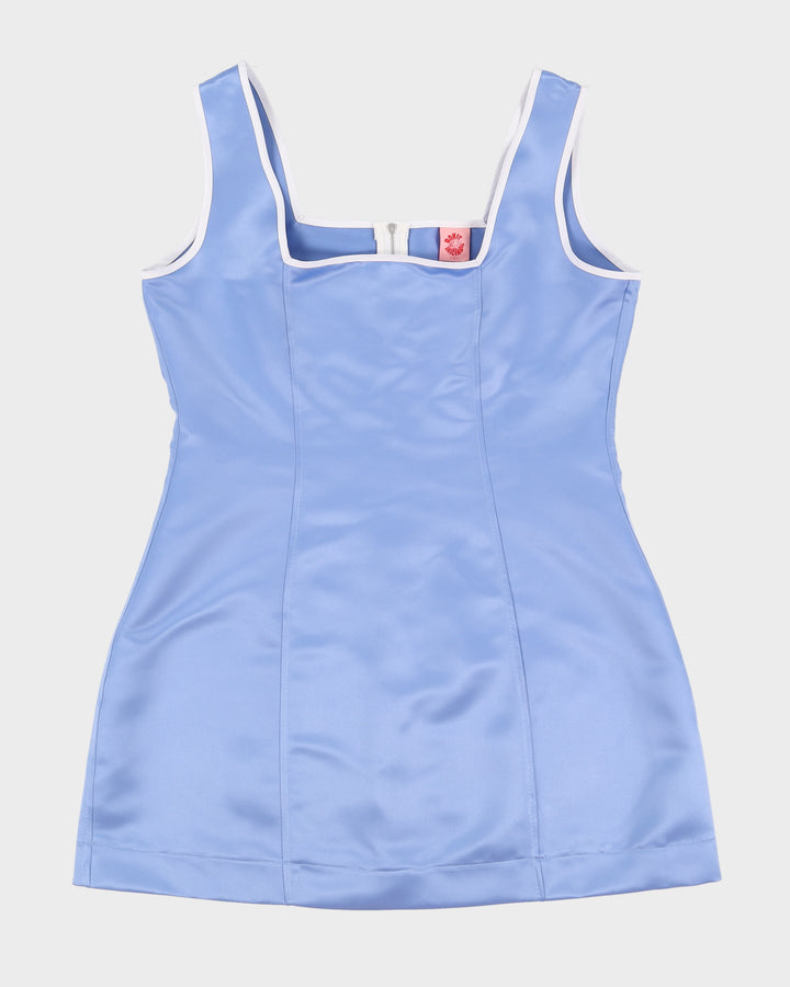 Rokit Originals Satin Blue Mimi Dress - L