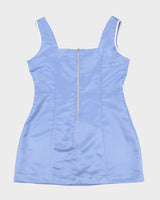 Rokit Originals Satin Blue Mimi Dress - L