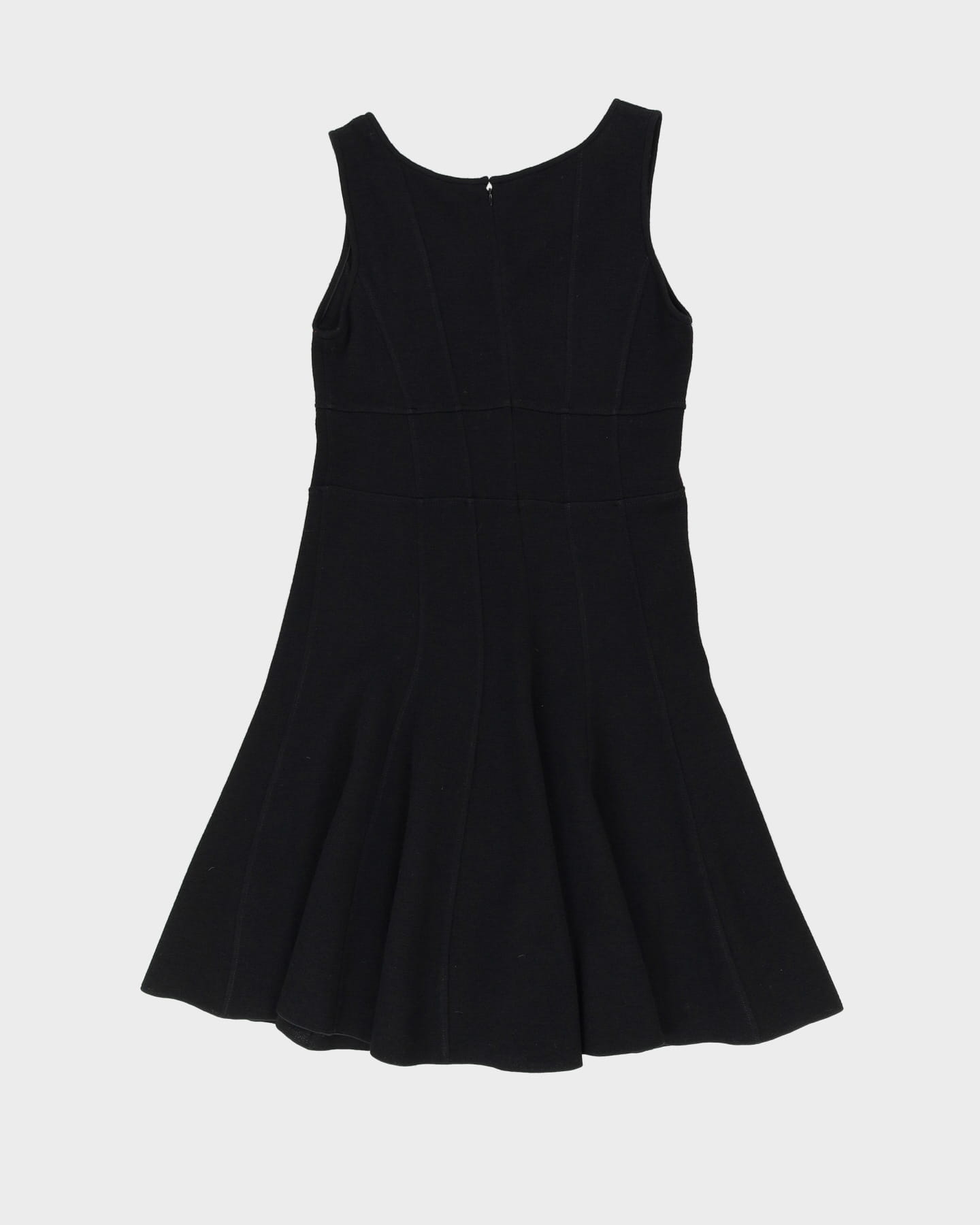 Armani Collezioni Black Wool Dress - S