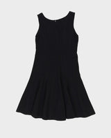 Armani Collezioni Black Wool Dress - S